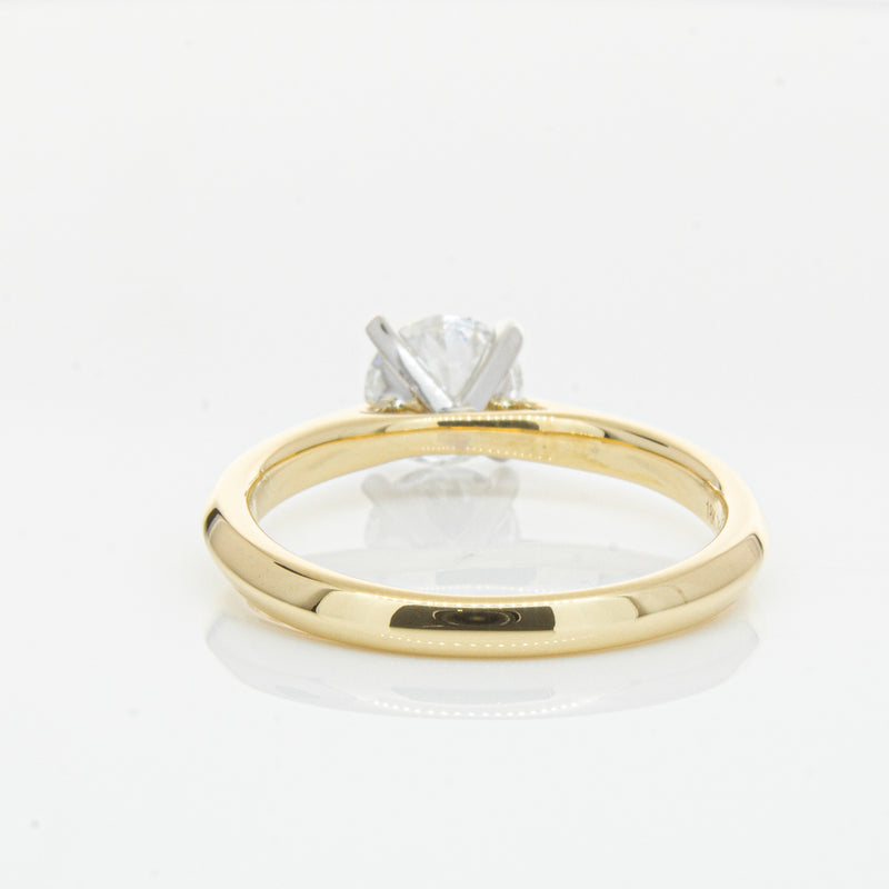 18ct Yellow Gold 1.00ct Diamond Venetian Ring-Ring-Walker & Hall