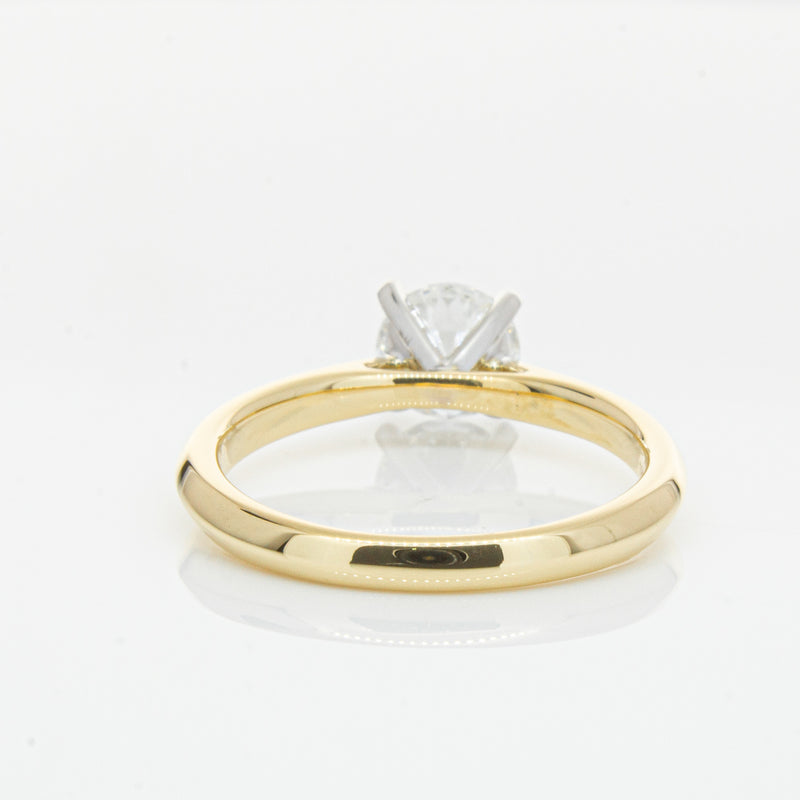 18ct Yellow Gold 1.00ct Diamond Venetian Ring-Ring-Walker & Hall