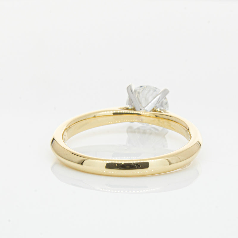 18ct Yellow Gold 1.00ct Diamond Venetian Ring-Ring-Walker & Hall