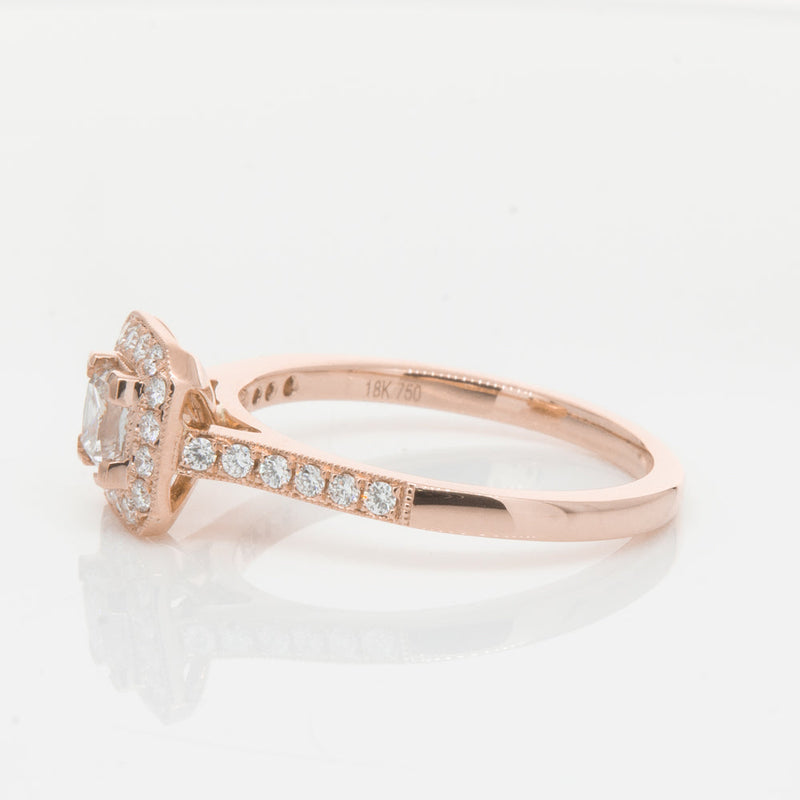 18ct Rose Gold .40ct Diamond Mandalay Ring-Ring-Walker & Hall