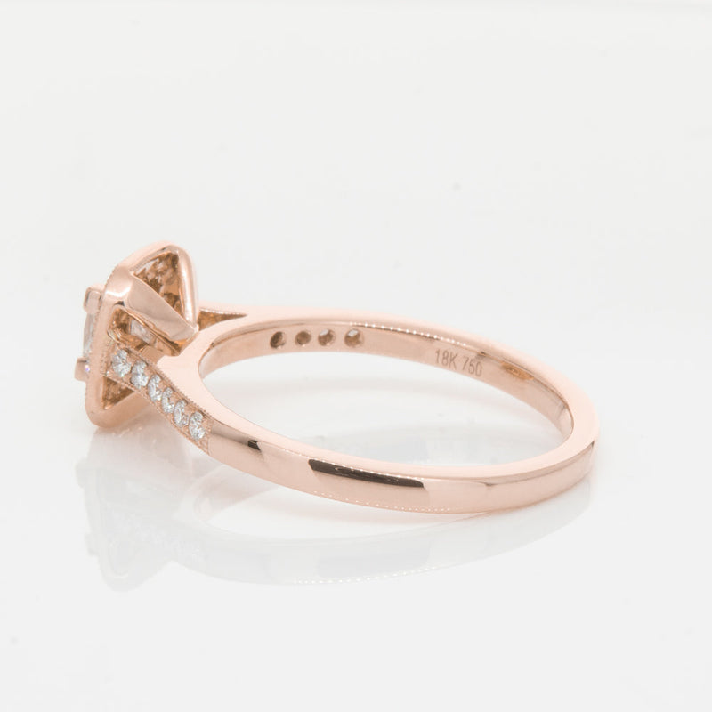 18ct Rose Gold .40ct Diamond Mandalay Ring-Ring-Walker & Hall