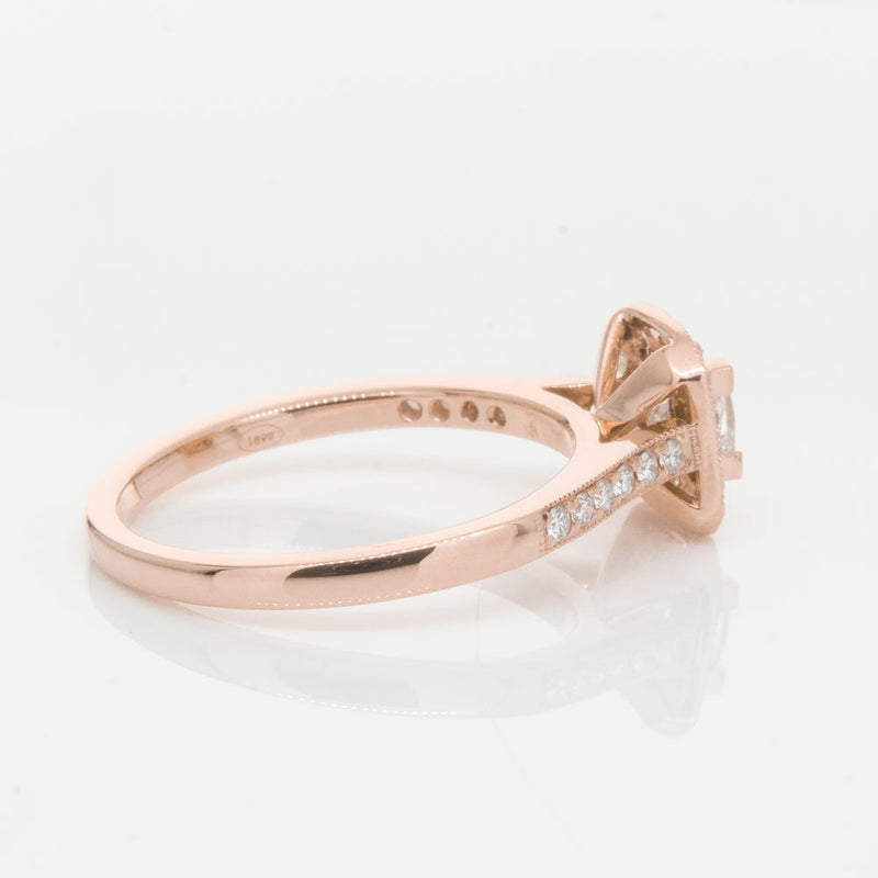 18ct Rose Gold .40ct Diamond Mandalay Ring-Ring-Walker & Hall