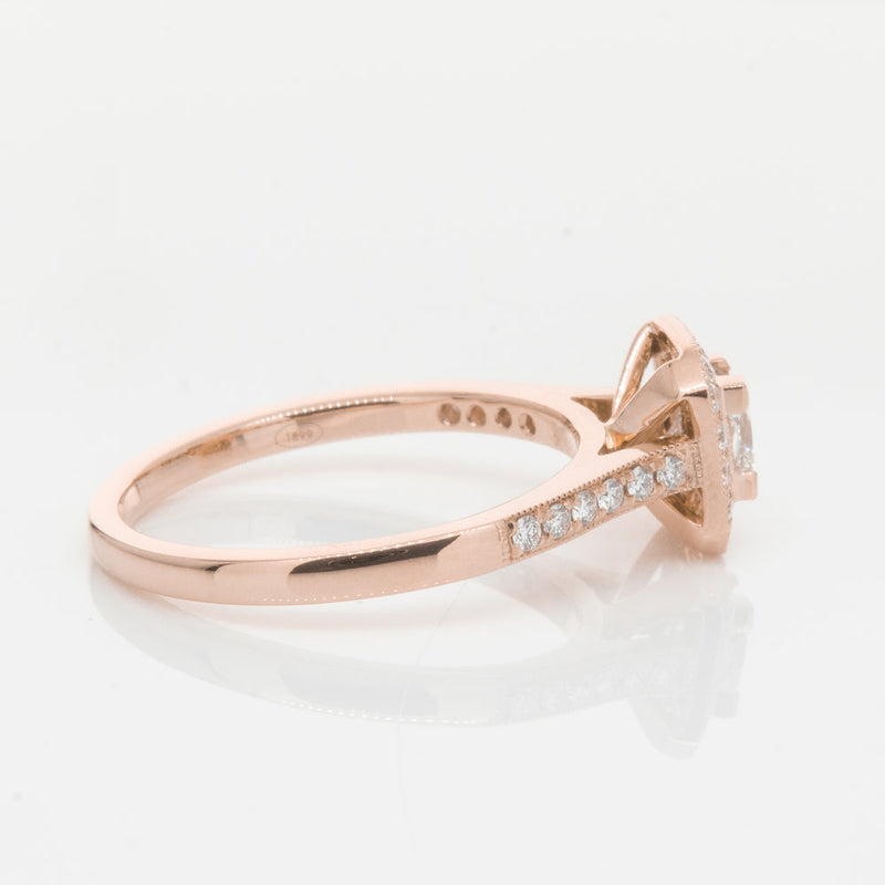 18ct Rose Gold .40ct Diamond Mandalay Ring-Ring-Walker & Hall