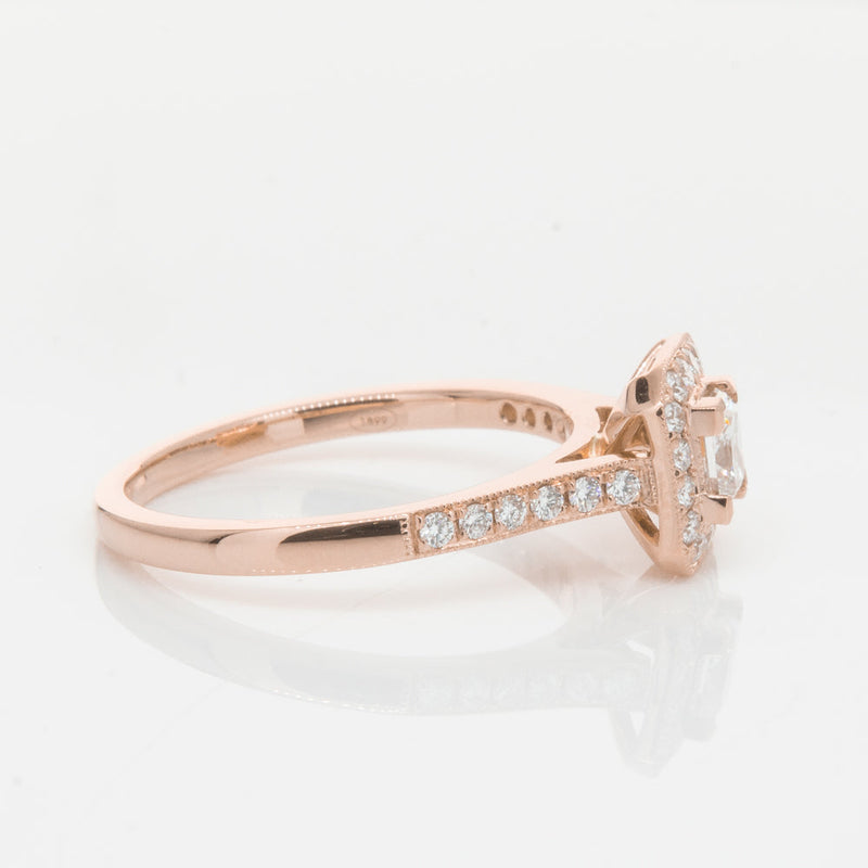 18ct Rose Gold .40ct Diamond Mandalay Ring-Ring-Walker & Hall