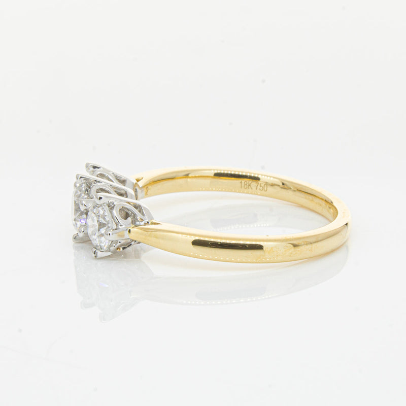 18ct Yellow Gold 1.06ct Diamond Coronado Ring-Ring-Walker & Hall