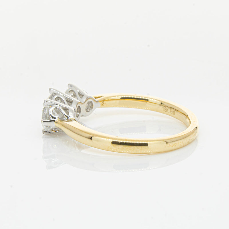 18ct Yellow Gold 1.06ct Diamond Coronado Ring-Ring-Walker & Hall