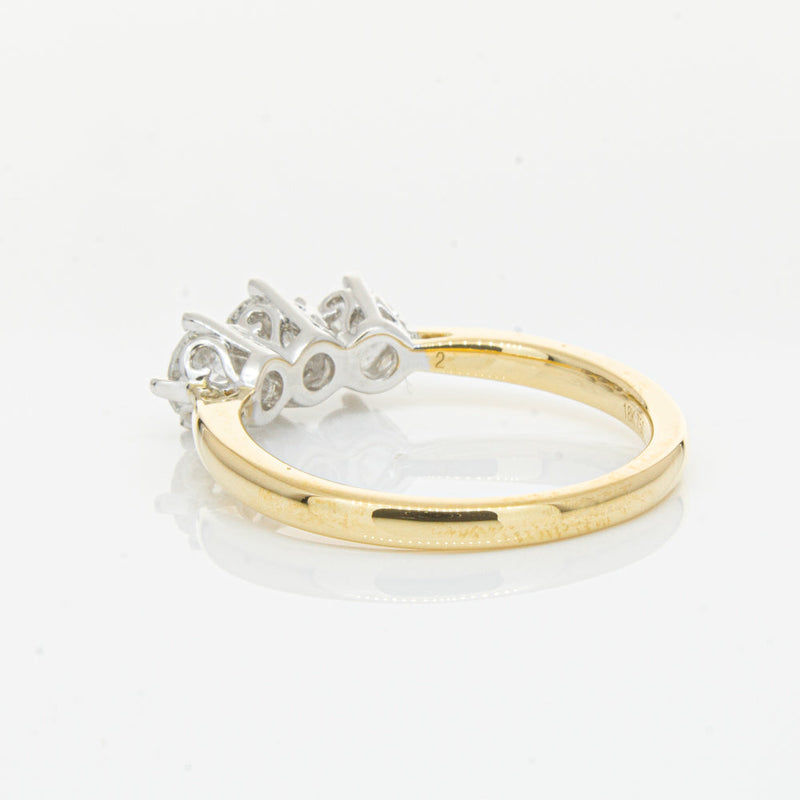 18ct Yellow Gold 1.06ct Diamond Coronado Ring-Ring-Walker & Hall