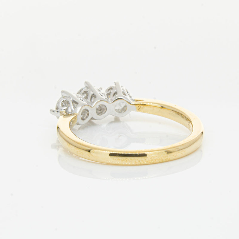 18ct Yellow Gold 1.06ct Diamond Coronado Ring-Ring-Walker & Hall