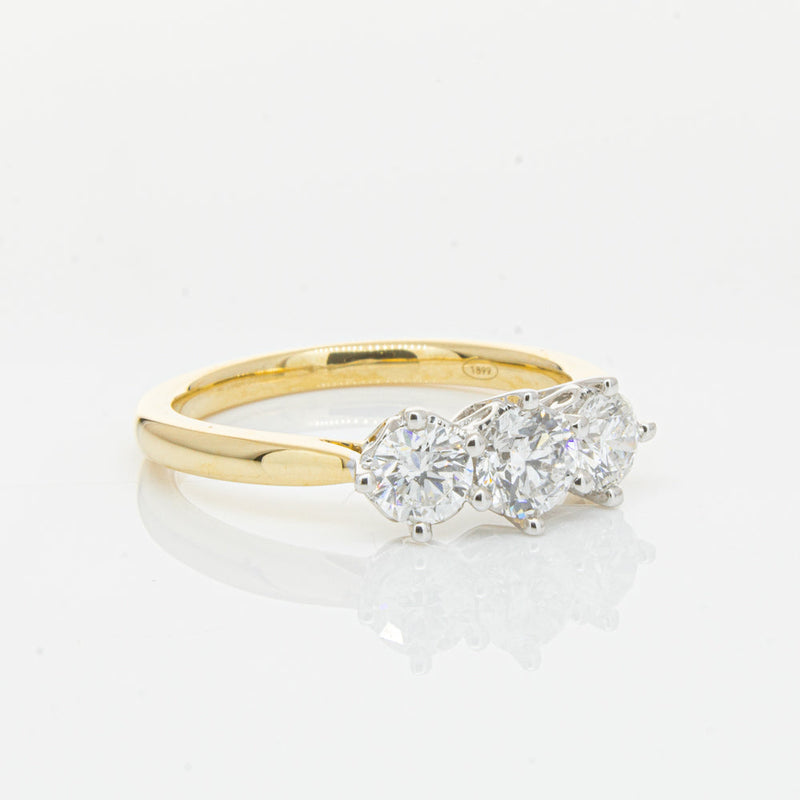 18ct Yellow Gold 1.06ct Diamond Coronado Ring-Ring-Walker & Hall