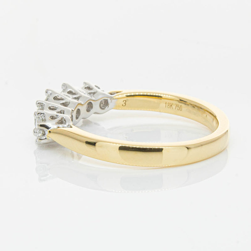 18ct Yellow Gold Diamond Monarch Ring-Ring-Walker & Hall