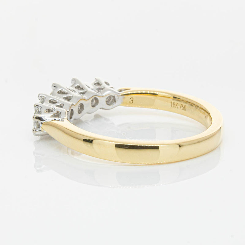 18ct Yellow Gold Diamond Monarch Ring-Ring-Walker & Hall