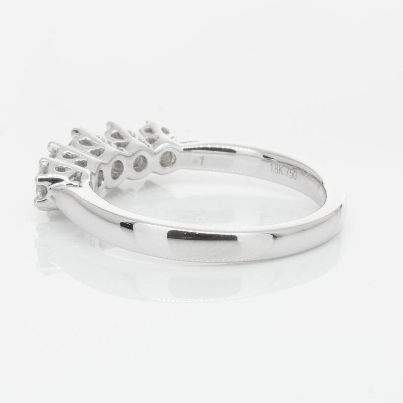 18ct White Gold Diamond Monarch Ring-Ring-Walker & Hall