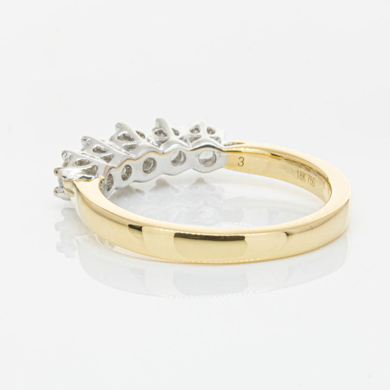 18ct Yellow Gold Diamond Monarch Ring-Ring-Walker & Hall