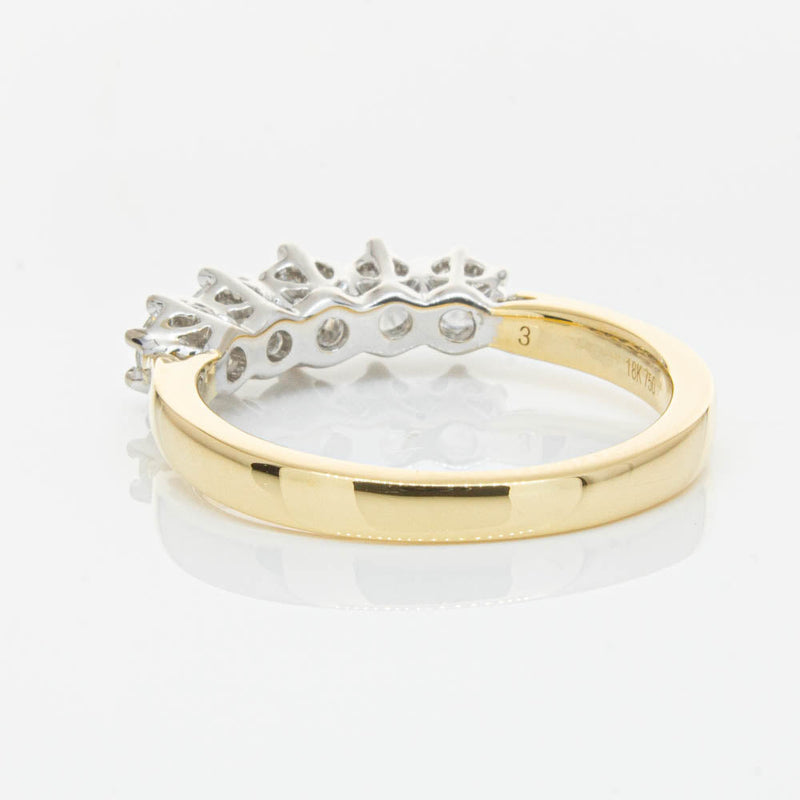 18ct Yellow Gold Diamond Monarch Ring-Ring-Walker & Hall