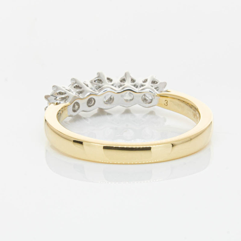 18ct Yellow Gold Diamond Monarch Ring-Ring-Walker & Hall