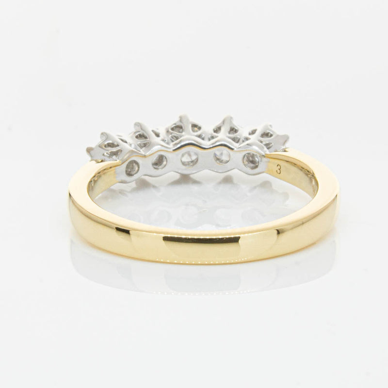 18ct Yellow Gold Diamond Monarch Ring-Ring-Walker & Hall