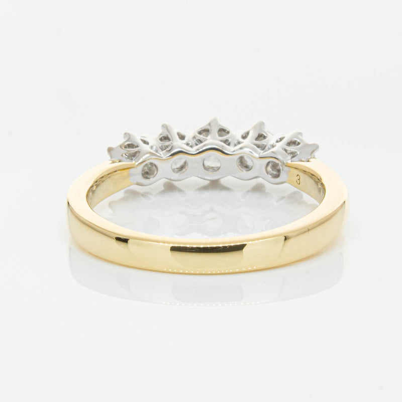 18ct Yellow Gold Diamond Monarch Ring-Ring-Walker & Hall