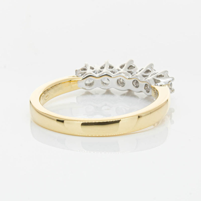 18ct Yellow Gold Diamond Monarch Ring-Ring-Walker & Hall