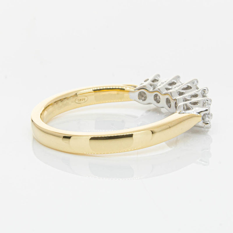 18ct Yellow Gold Diamond Monarch Ring-Ring-Walker & Hall