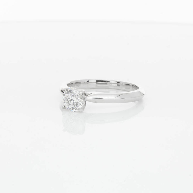 18ct White Gold .57ct Diamond Venetian Ring-Ring-Walker & Hall