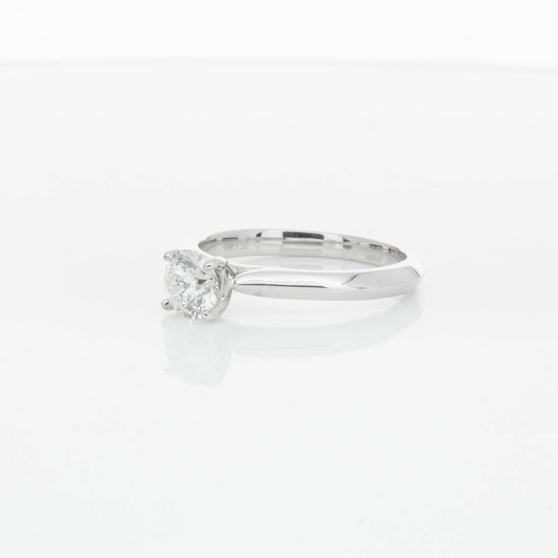 18ct White Gold .57ct Diamond Venetian Ring-Ring-Walker & Hall