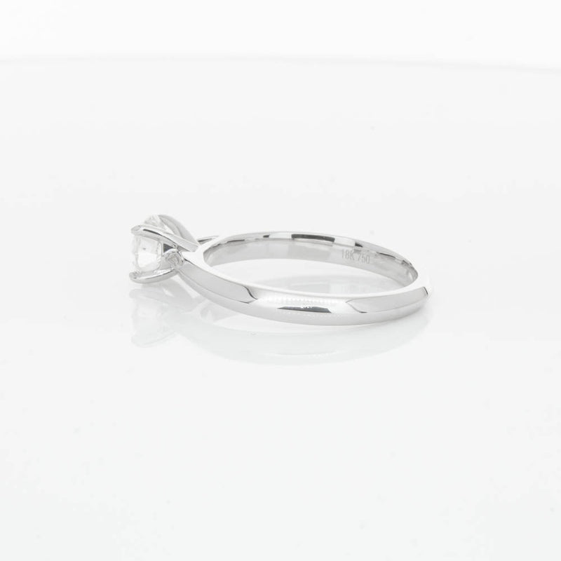 18ct White Gold .57ct Diamond Venetian Ring-Ring-Walker & Hall