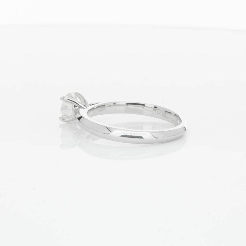 18ct White Gold .57ct Diamond Venetian Ring-Ring-Walker & Hall