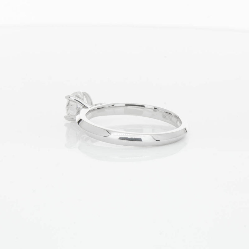 18ct White Gold .57ct Diamond Venetian Ring-Ring-Walker & Hall