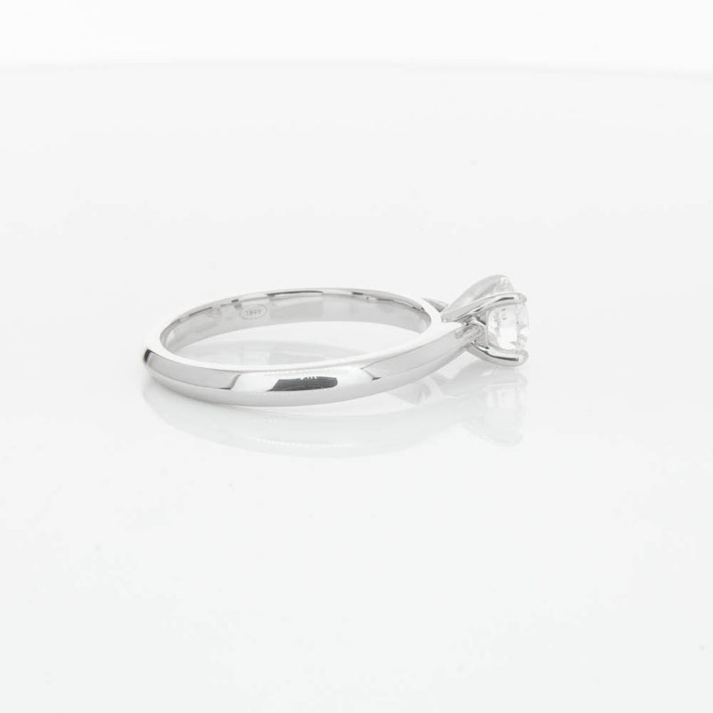 18ct White Gold .57ct Diamond Venetian Ring-Ring-Walker & Hall