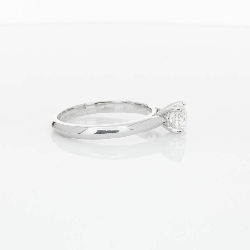 18ct White Gold .57ct Diamond Venetian Ring-Ring-Walker & Hall