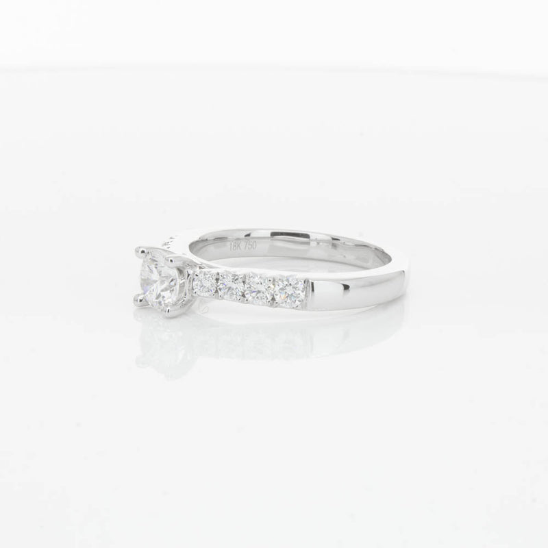 18ct White Gold .50ct Diamond Phoenix Ring-Ring-Walker & Hall