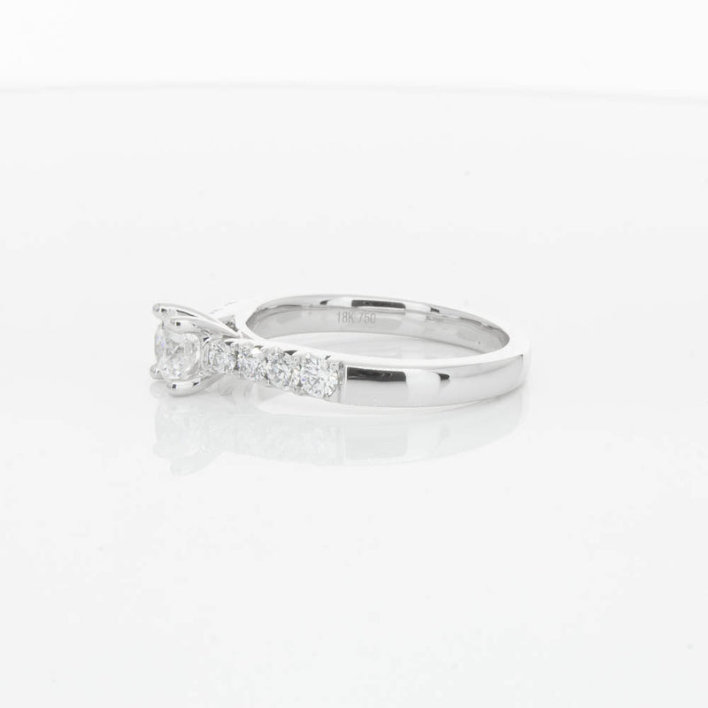 18ct White Gold .50ct Diamond Phoenix Ring-Ring-Walker & Hall