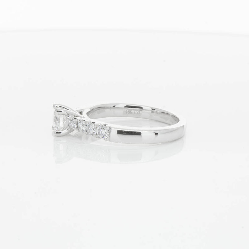 18ct White Gold .50ct Diamond Phoenix Ring-Ring-Walker & Hall