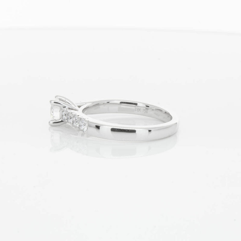 18ct White Gold .50ct Diamond Phoenix Ring-Ring-Walker & Hall