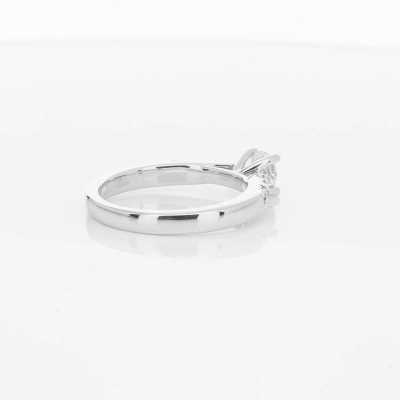 18ct White Gold .50ct Diamond Phoenix Ring-Ring-Walker & Hall