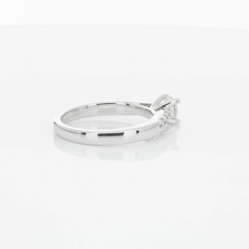 18ct White Gold .50ct Diamond Phoenix Ring-Ring-Walker & Hall