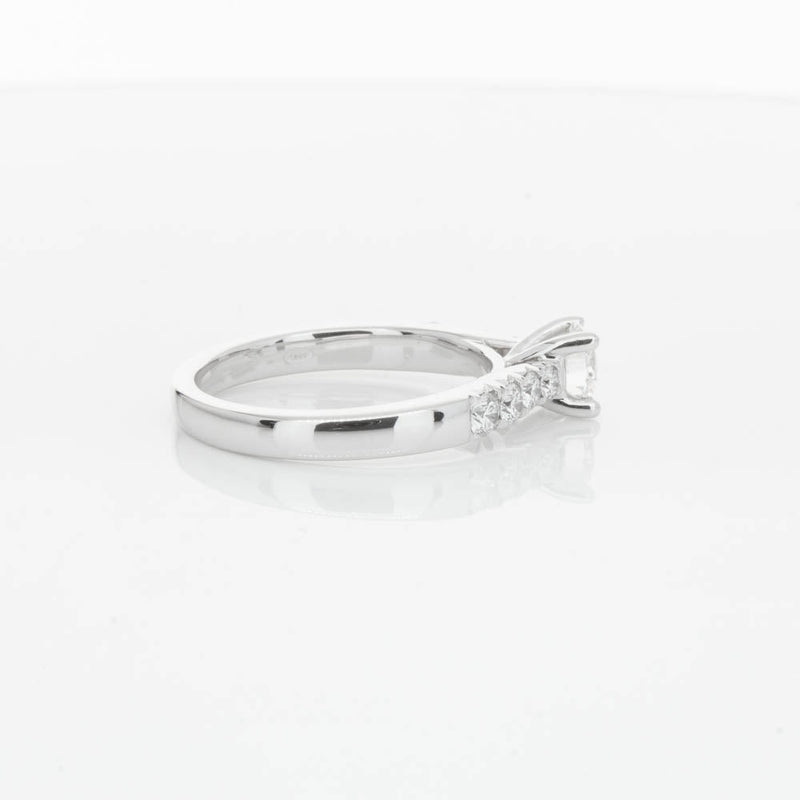 18ct White Gold .50ct Diamond Phoenix Ring-Ring-Walker & Hall