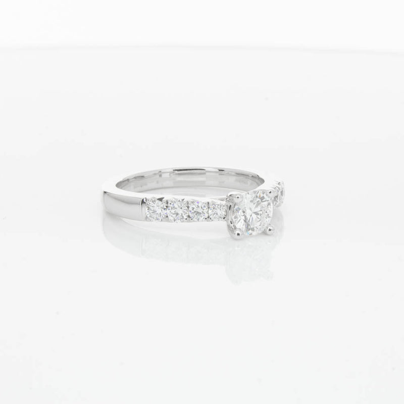 18ct White Gold .50ct Diamond Phoenix Ring-Ring-Walker & Hall