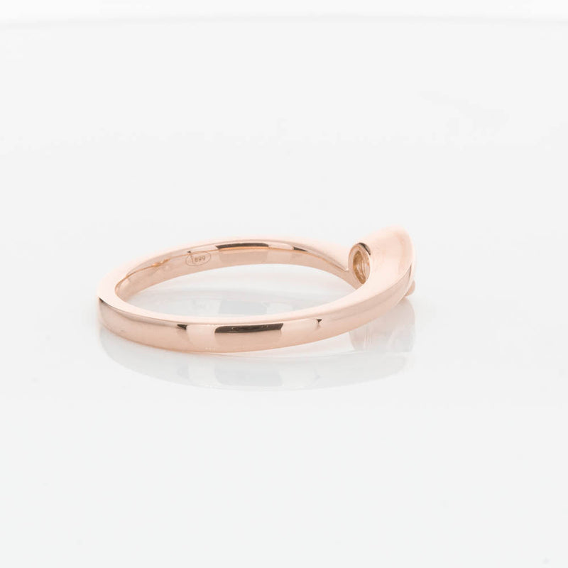 18ct Rose Gold .30ct Diamond Embrace Ring-Ring-Walker & Hall