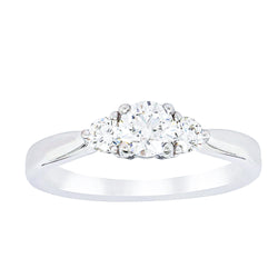 Platinum .40ct Diamond Elysian Ring - Ring - Walker & Hall