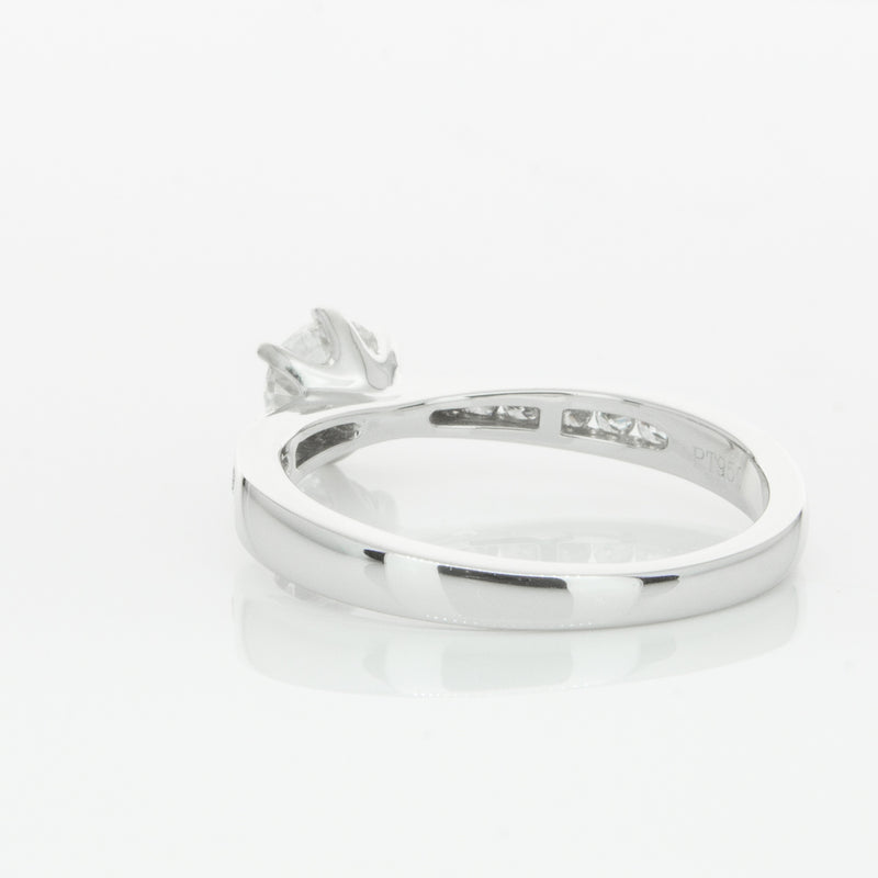 Platinum .59ct Diamond Avalon Ring-Ring-Walker & Hall