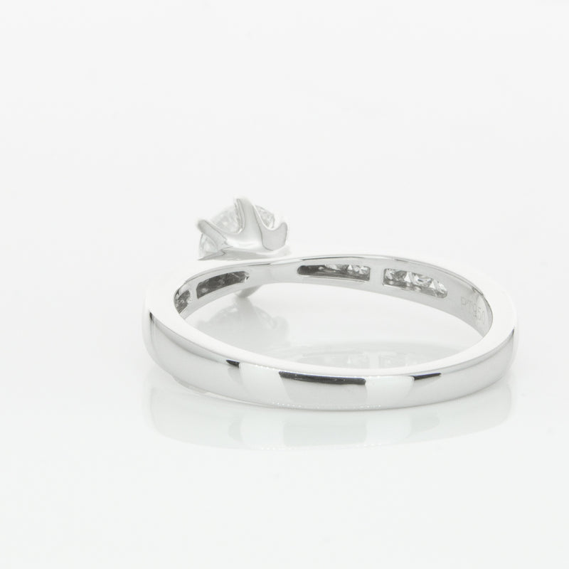 Platinum .59ct Diamond Avalon Ring-Ring-Walker & Hall