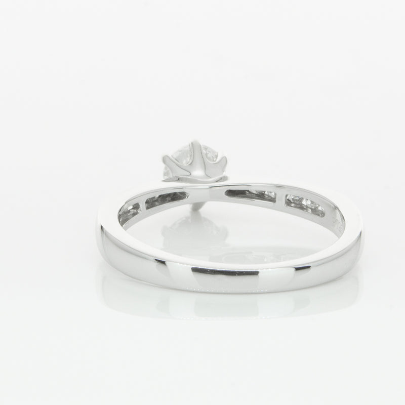 Platinum .59ct Diamond Avalon Ring-Ring-Walker & Hall