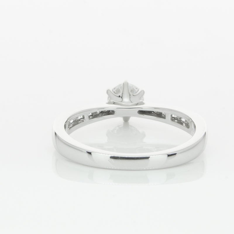 Platinum .59ct Diamond Avalon Ring-Ring-Walker & Hall