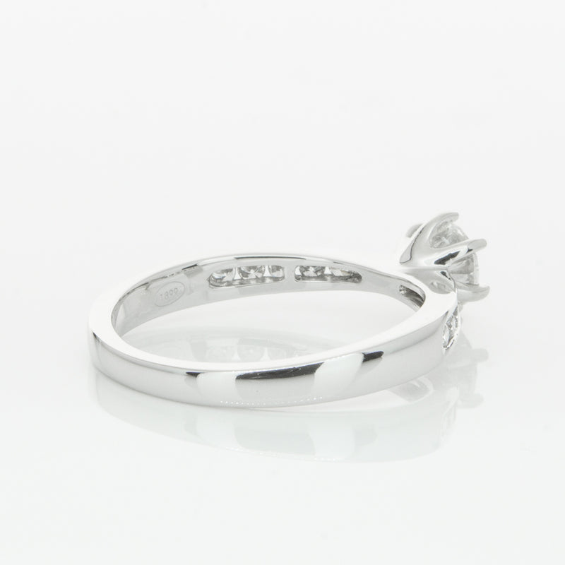 Platinum .59ct Diamond Avalon Ring-Ring-Walker & Hall