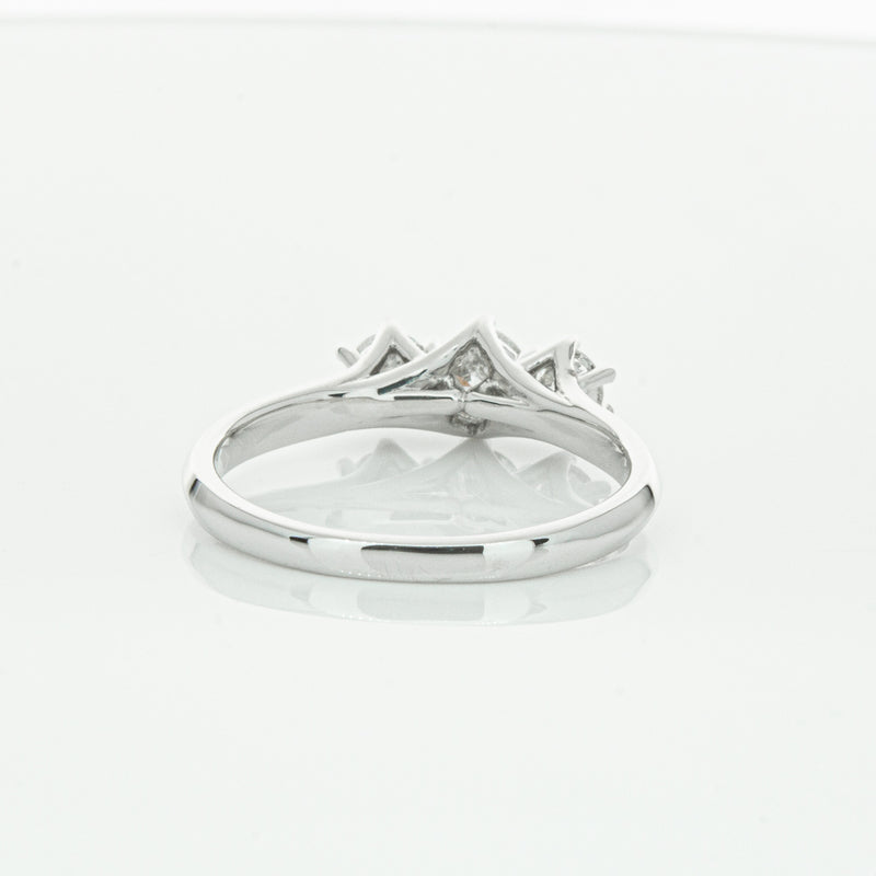 14ct White Gold .70ct Diamond Charis Ring-Ring-Walker & Hall