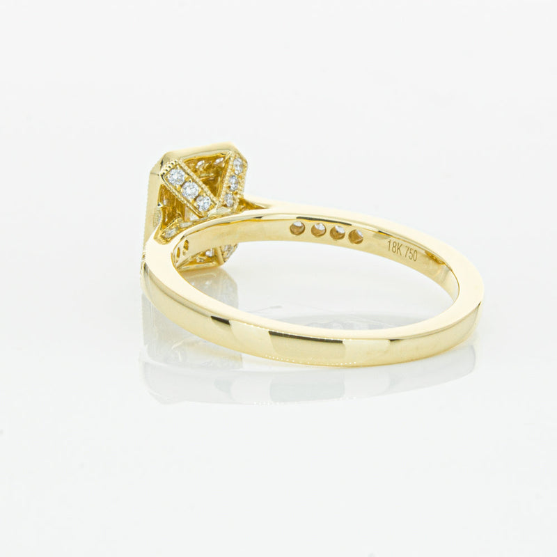 18ct Yellow Gold .30ct Diamond Aria Ring-Ring-Walker & Hall