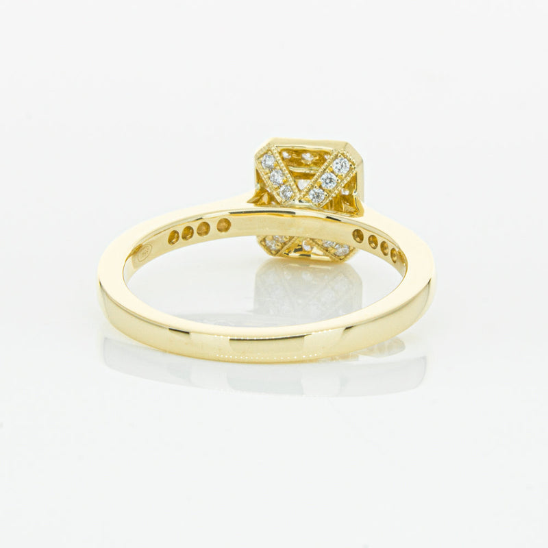 18ct Yellow Gold .30ct Diamond Aria Ring-Ring-Walker & Hall
