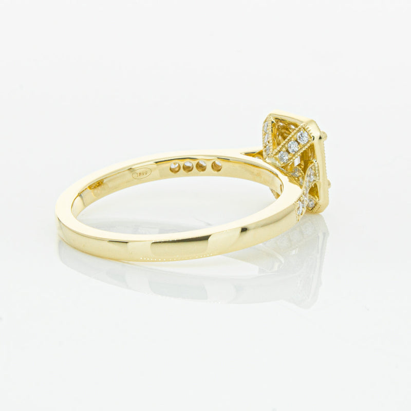 18ct Yellow Gold .30ct Diamond Aria Ring-Ring-Walker & Hall
