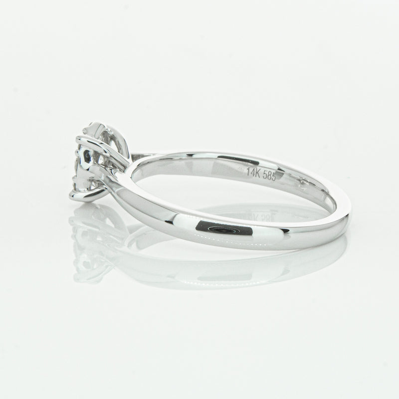 14ct White Gold Diamond Mila Ring-Ring-Walker & Hall
